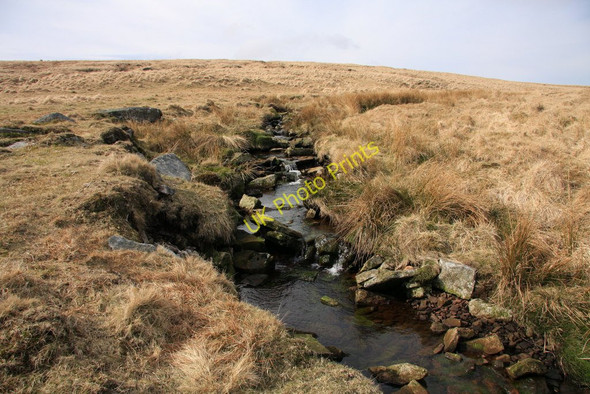 Photo 6"x4" Stream below Cut Hill Cut Hill Stream c2010