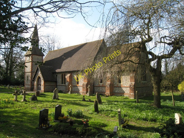 Photo 6"x4" Christ Church Ramsdell c2010