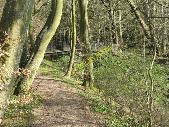 Photo 6"x4" Footbridge over the River Tyne Pencaitland c2010