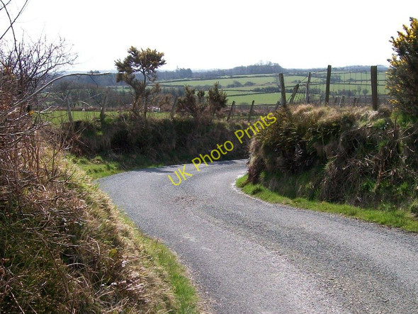 Photo 6"x4" Bends in the Bryn Engan lane Llecheiddior\/SH4743 c2010