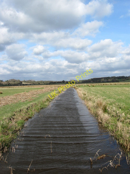 Photo 6"x4" Drain, Pevensey levels Golden Cross\/TQ6310 c2010