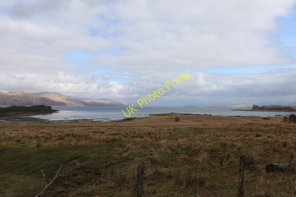 Photo 6"x4" View over Eilean Trianach Lochdon c2010