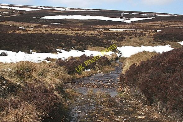 Photo 6"x4" Ford on the Rivenpumphal Burn Glenlaff Hill c2010