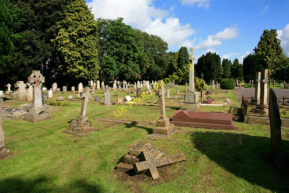 Photo 6"x4" Ringwood Cemetery, Hightown Road Ringwood\/SU1505 c2006