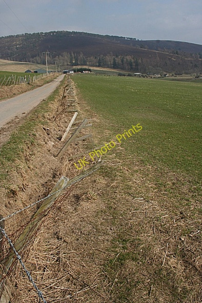Photo 6"x4" Damaged Fence Glenkindie c2010