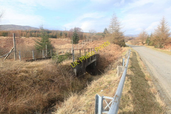 Photo 6"x4" Old road bridge across Abhainn Barr Chailleach Lochdon c2010
