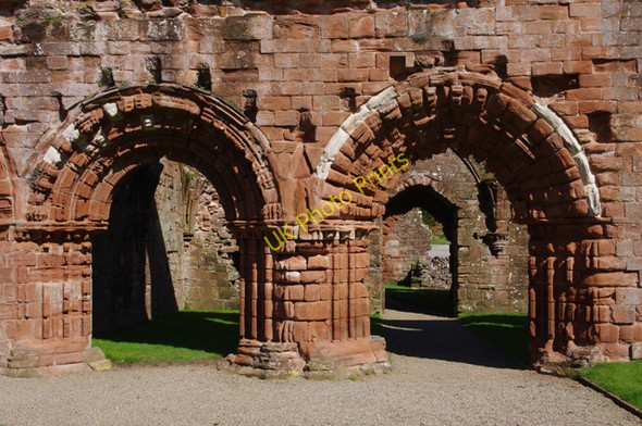 Photo 6"x4" Furness Abbey: arches Barrow-In-Furness c2010