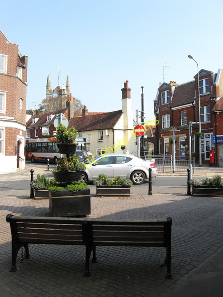 Photo 6"x4" Market Square Hailsham c2010