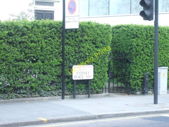 Photo 6"x4" Sign for Sydney Place Westminster c2010