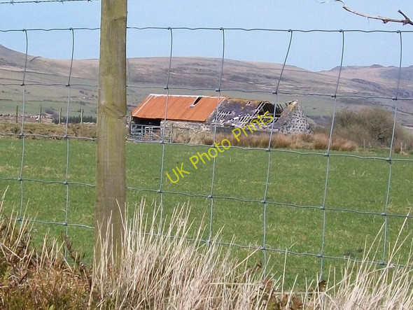 Photo 6"x4" Red roofed farm shed Bwlch-derwin c2010