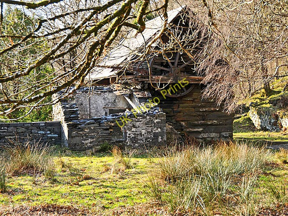 Photo 6"x4" Winding house on the Vivian Incline, Dinorwig Slate Quarry Llanberis c2010