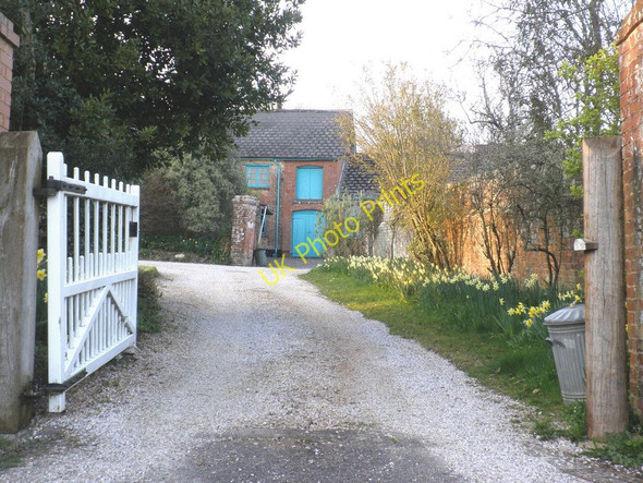Photo 6"x4" Entrance drive, Larkbeare House Fairmile\/SY0897 c2010