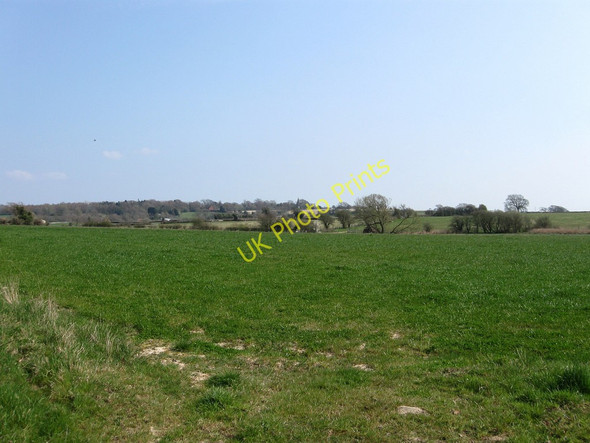 Photo 6"x4" Breach Field Golden Cross\/TQ6310 c2010