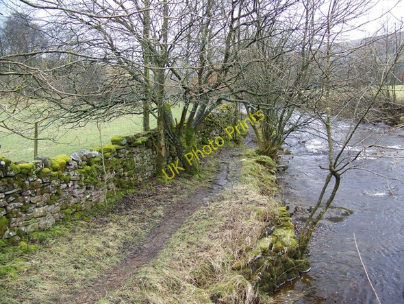 Photo 6"x4" Footpath, Cowgill Lea Yeat c2010