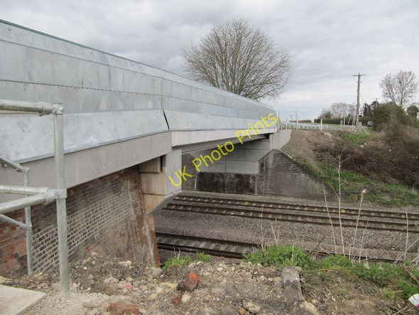 Photo 6"x4" North Moreton from the Footpath South Moreton c2010