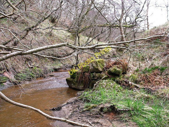 Photo 6"x4" Old weir on the Luggie Cumbernauld c2010