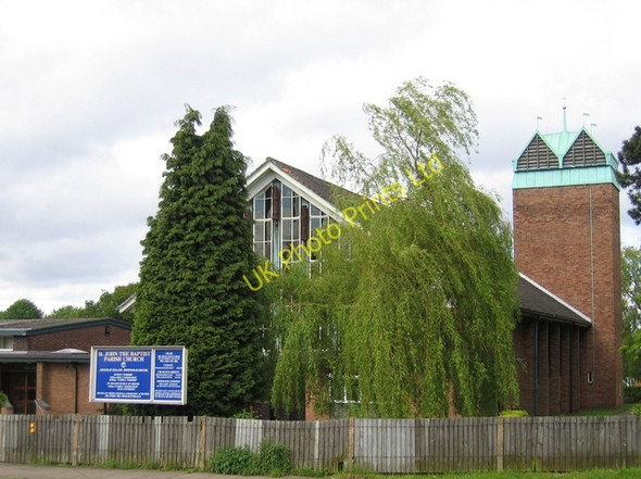 Photo 6"x4" Parish Church of St John the Baptist, Longbridge Cofton Common c2006