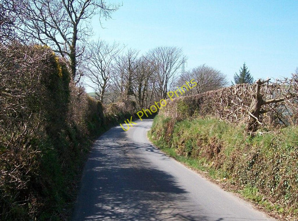 Photo 6"x4" The north eastern section of the Pentrefelin Lane by Glan Byl Criccieth c2010