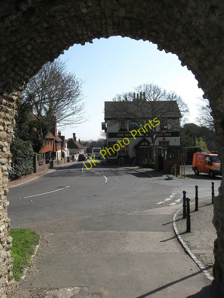 Photo 6"x4" East Gate, Pevensey Castle Pevensey c2010