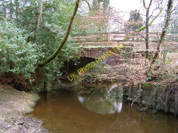 Photo 6"x4" Old Roman Bridge over Highland Water, New Forest Bank\/SU2807 c2006
