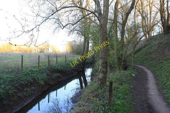 Photo 6"x4" Kettlewell Ings Drain (alongside the old Railway embankment) Bishopthorpe\/SE5947 c2010