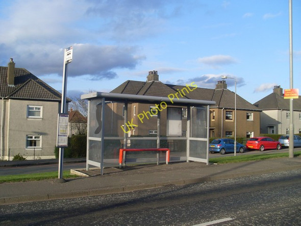 Photo 6"x4" Bus stop, Old Edinburgh Road Birkenshaw\/NS6962 c2010