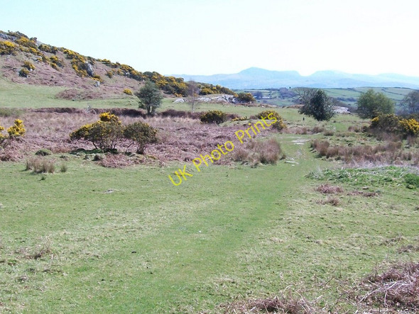 Photo 6"x4" Footpath south eastwards in the direction of Ynyscynhaearn church Criccieth c2010