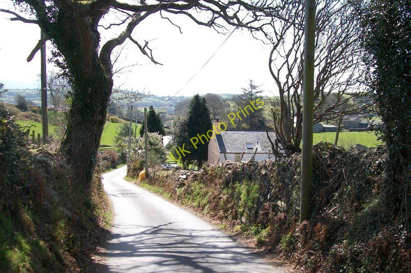 Photo 6"x4" Approaching Tyddynysguboriau, Pentrefelin Criccieth c2010