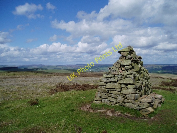 Photo 6"x4" Cairn on Lauder Common Whitlaw c2006