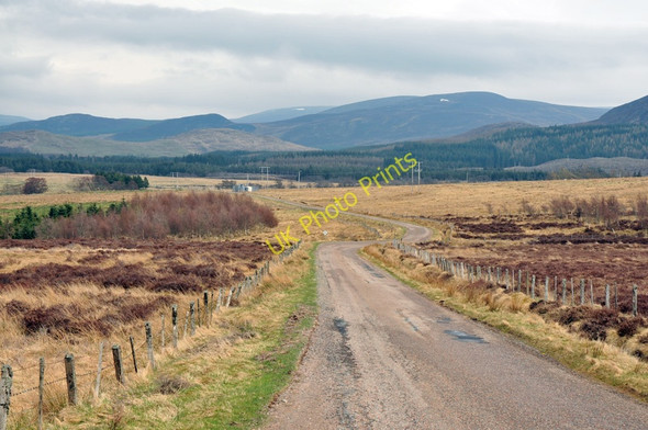 Photo 6"x4" B851 crossing the moorland near Dunmaglass Torness\/NH5827 c2010