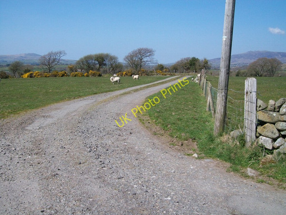 Photo 6"x4" Double-bends at the western end of the Braich-y-Saint lane Criccieth c2010
