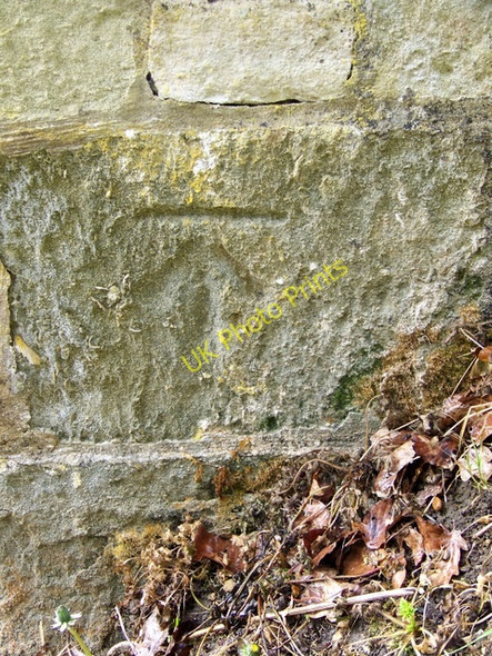 Photo 6"x4" Bench Mark, Swallowcliffe Manor Swallowcliffe c2010
