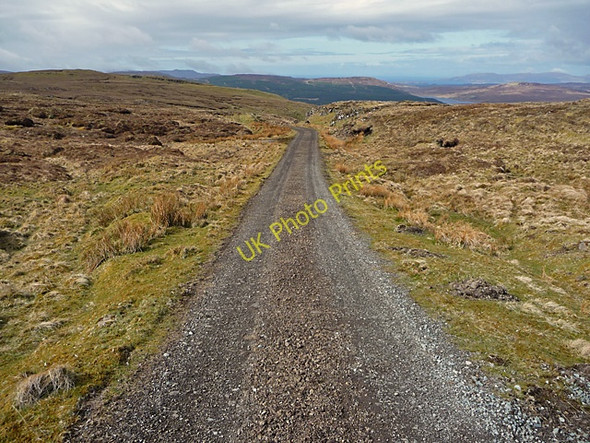 Photo 6"x4" Access road to the masts on Skriaig Glenmore\/NG4340 c2010
