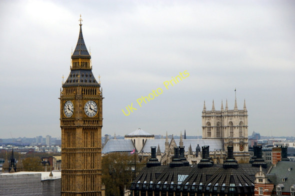 Photo 6"x4" Westminster Abbey and the Tower of Big Ben Westminster c2010