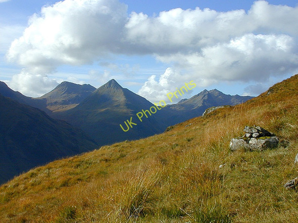 Photo 6"x4" Cairn on the path Sg\u00f9rr nan Spainteach c2004