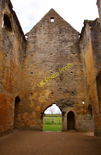 Photo 6"x4" Inside Minster Lovell Hall Little Minster c2010