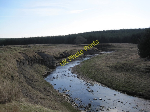 Photo 6"x4" River Irthing Gavelock Hill c2010