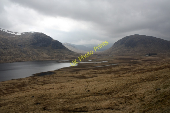 Photo 6"x4" Moorland NW of Loch Ghuilbinn Sr\u00f2n nan Creagan c2010