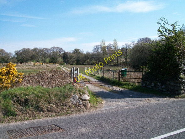 Photo 6"x4" Farm road to Bryngwdyn-uchaf Rhyd-y-gwystl c2010