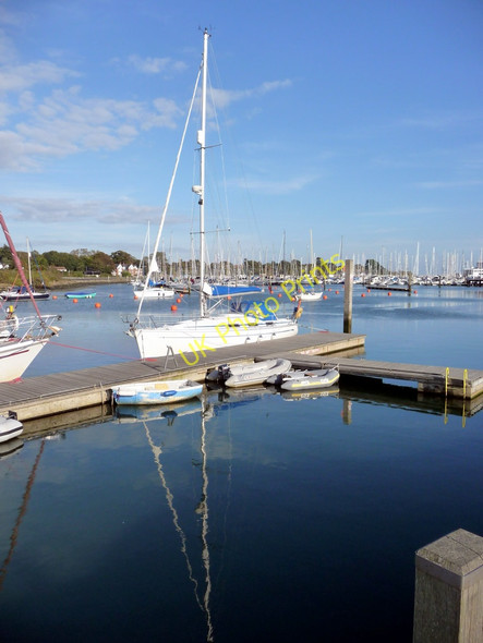 Photo 6"x4" Lymington Harbour, Hampshire Lymington c2009
