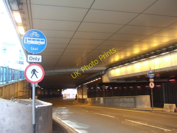 Photo 6"x4" Smallbrook Queensway underpass Birmingham c2010