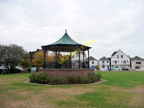 Photo 6"x4" Bandstand, Bath Road Recreation Ground, Lymington, Hampshire Lymington c2009