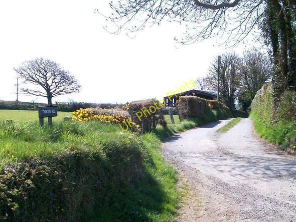 Photo 6"x4" Farm road to Tyddyn Iol Abererch c2010