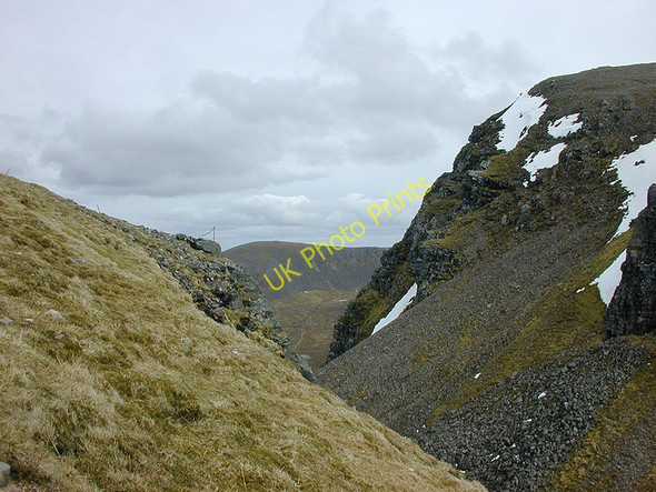 Photo 6"x4" Above the Window Stob Poite Coire Ardair\/NN4288 c2005