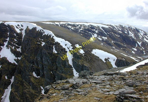 Photo 6"x4" The Creag Meagaidh plateau Stob Poite Coire Ardair\/NN4288 c2005