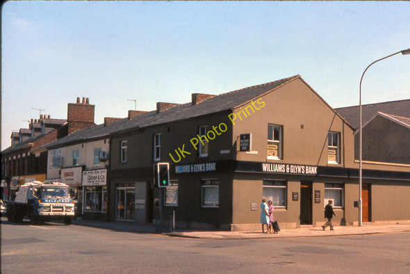 Photo 6"x4" Market Street\/Ashton Road Junction Droylsden c1979
