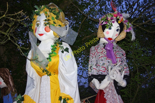 Photo 6"x4" Scarecrow roost Wray c2010