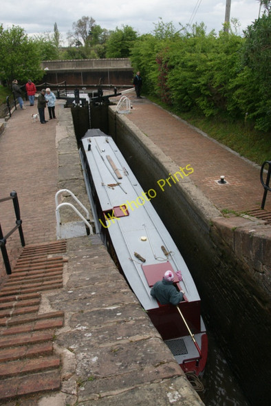 Photo 6"x4" Lock at Grindley Brook Whitchurch\/SJ5441 c2010