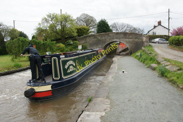 Photo 6"x4" Llangollen Canal at Grindley Brook Whitchurch\/SJ5441 c2010