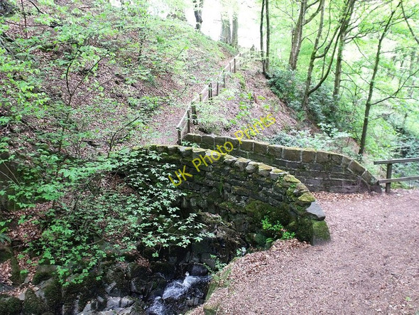 Photo 6"x4" Brig over the Colzium Burn Kilsyth c2010 P1